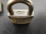 Vintage Lot of 3 Padlocks-Taylor, Segal and Chicago Lock Co.-Keys not included.