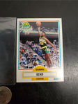 Shawn Kemp Center1990 Fleer #178 Basketball Card-Seattle Supersonics- Fleer Corp