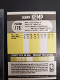 Shawn Kemp Center1990 Fleer #178 Basketball Card-Seattle Supersonics- Fleer Corp