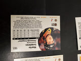 6 Mario Lemieux Trading Cards from '90-'96 Featuring The Bowman Hat Trick Card!!