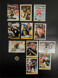 11 Penguins Hockey Trading Cards Ranging From "90 to '97-Good Condition.