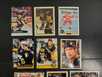 11 Penguins Hockey Trading Cards Ranging From "90 to '97-Good Condition.