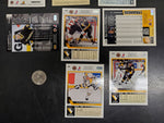 11 Penguins Hockey Trading Cards Ranging From "90 to '97-Good Condition.