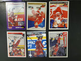 10 Detroit Red Wings Hockey Trading Card Ranging From '91 to '96