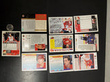10 Detroit Red Wings Hockey Trading Card Ranging From '91 to '96