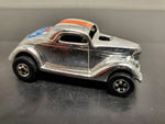 Hot Wheels Neet Streeter Mattel 1975-Made in HK-Silver Ford-Oldie But A Goodie