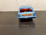 Vtg Processed Plastic Aurora Bear Lake Lodge Blue Toy Car Station Wago 1961 Olds