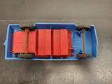 Vtg Processed Plastic Aurora Bear Lake Lodge Blue Toy Car Station Wago 1961 Olds