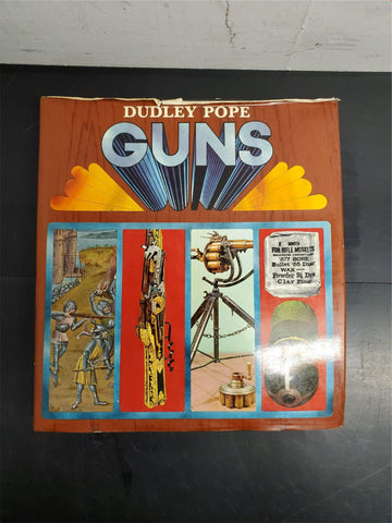 Vtg Dudley Pope Guns Hardback Book Puckle Hand Cannon Flintlock Musket History