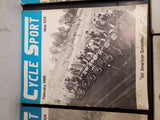 5 Vtg Cycle Sport Magazines 1966 Japanese Motocross Portuguese Racing-Mega Rare