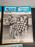 5 Vtg Cycle Sport Magazines 1966 Japanese Motocross Portuguese Racing-Mega Rare