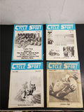 4 Vtg Cycle Sport Magazines From 1965-Daytona Laconia Old Scramblers Trophy Time