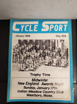 4 Vtg Cycle Sport Magazines From 1965-Daytona Laconia Old Scramblers Trophy Time