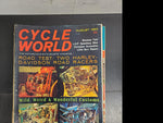 9 Vintage Cycle World Magazines Ranging from 1963 to 1979-Good Condition. Rare!!