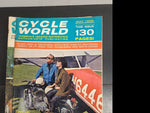9 Vintage Cycle World Magazines Ranging from 1963 to 1979-Good Condition. Rare!!