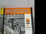 50th Anvrsy Vtg Motorcyclist Mags from 1962- Daytona-America's First Since 1912-