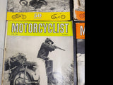 50th Anvrsy Vtg Motorcyclist Mags from 1962- Daytona-America's First Since 1912-