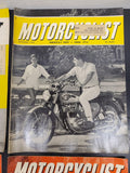6 Vtg Motorcyclist Magazines '64-'65 Harley Davidson Sportsters Electra Glide