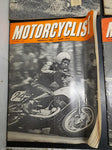 6 Vtg Motorcyclist Magazines '64-'65 Harley Davidson Sportsters Electra Glide