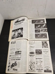 2 Vtg Floyd Clymer's Cycle Magazines 1963-World's Fastest Land Vehicle-HD-Roeder