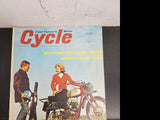Vintage Floyd Clymer's Cycle Magazine '64-Bikes Go Draggin-European Grand Prix