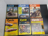 1965 6 Vtg Floyd Clymer's Cycle Magazines Motorcycle BSA norton honda kawasaki