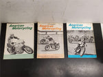 3 Vtg American Motorcycling Magazines 1964- Reiman Repeats in 200 mile Win-250cc