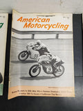 3 Vtg American Motorcycling Magazines 1964- Reiman Repeats in 200 mile Win-250cc