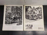 2 Vtg American Motorcycling Magazines 1967-Furnace Creek Ranch-Death Valley Tour