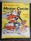 4 Vtg Motor Cycle Magazines From '62, '63 & '64 Featuring Dragon Rally Details!!