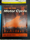 4 Vtg Motor Cycle Magazines From '62, '63 & '64 Featuring Dragon Rally Details!!