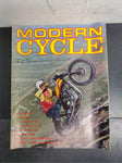 Vtg Modern Cycle Magazine-Suzuki-250cc Scramblers-Daytona Races-Trailmaster 250