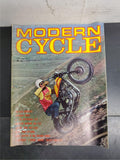 Vtg Modern Cycle Magazine-Suzuki-250cc Scramblers-Daytona Races-Trailmaster 250