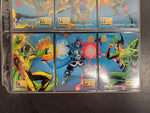 1994 Marvel Universe The Fall of The Hammer Cards(82-90)Spiderman Thor Loki 2099