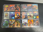 1993 Marvel Masterpieces Cards (55-72)-Feat. Dead Pool-Black Widow & War Machine