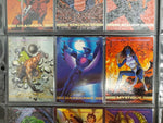 1993 Marvel Masterpieces Cards (55-72)-Feat. Dead Pool-Black Widow & War Machine