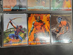 1993 Marvel Masterpieces Cards (55-72)-Feat. Dead Pool-Black Widow & War Machine