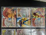 1993 Marvel Masterpieces Cards (55-72)-Feat. Dead Pool-Black Widow & War Machine