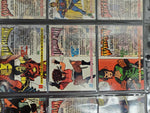 1993 Marvel Masterpieces Cards (55-72)-Feat. Dead Pool-Black Widow & War Machine