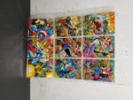 1994 Marvel Blood Ties Cards (28-36) Feat. Captain America, Beast & War Machine!