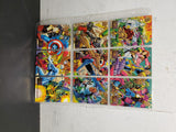 1994 Marvel Blood Ties Cards (28-36) Feat. Captain America, Beast & War Machine!