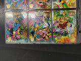 1994 Marvel Blood Ties Cards (28-36) Feat. Captain America, Beast & War Machine!