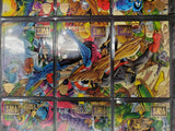 1994 Marvel Blood Ties Cards (28-36) Feat. Captain America, Beast & War Machine!