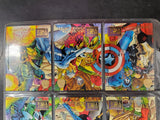 1994 Marvel Blood Ties Cards (28-36) Feat. Captain America, Beast & War Machine!