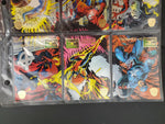 8 Marvel Maximum Carnage Cards Feat. Captain America, Black Cat & Spider-Man1994