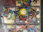 8 Marvel Maximum Carnage Cards Feat. Captain America, Black Cat & Spider-Man1994