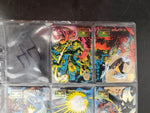 8 Marvel Maximum Carnage Cards Feat. Captain America, Black Cat & Spider-Man1994