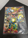8 Marvel Maximum Carnage Cards Feat. Captain America, Black Cat & Spider-Man1994
