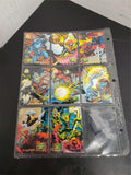 8 Marvel Maximum Carnage Cards Feat. Captain America, Black Cat & Spider-Man1994