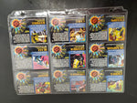 9 Marvel '94 Super Heroes/Villains Cards Feat. Deadpool, Colossus,Banshee, Cable